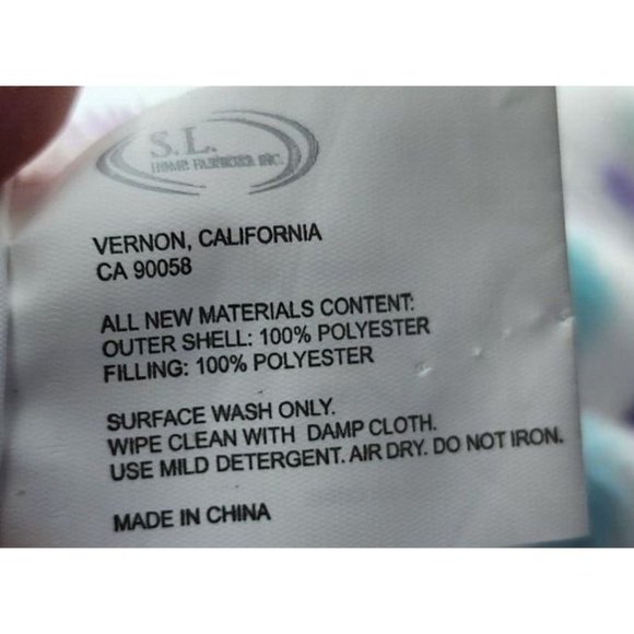 SL Home Fashions Baby Owl Plush Lovey Security Blanket Purple Heart Print - Picture 8 of 9